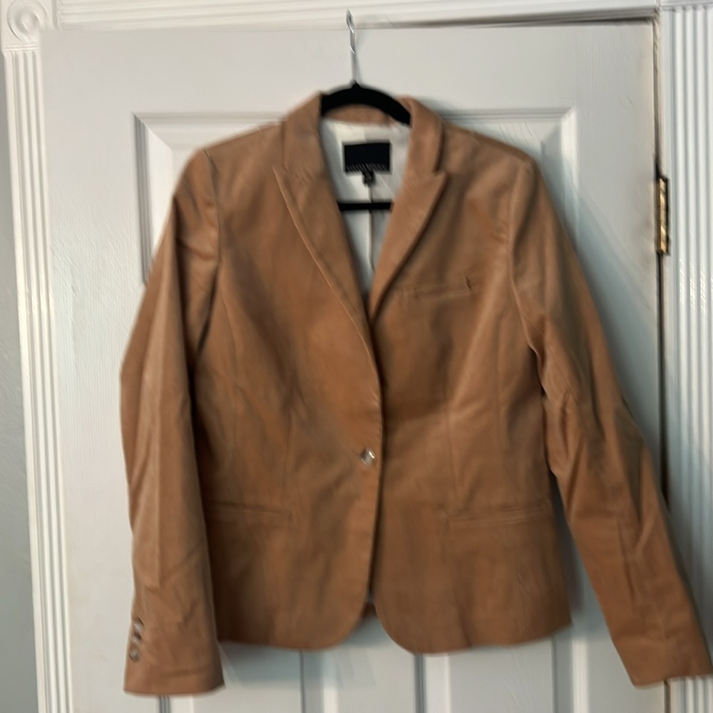 Banana Republic Classic Camel Corduroy Blazer Size 10